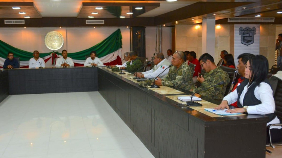 Personal de Pemex coordina simulacro con autoridades federales y municipales