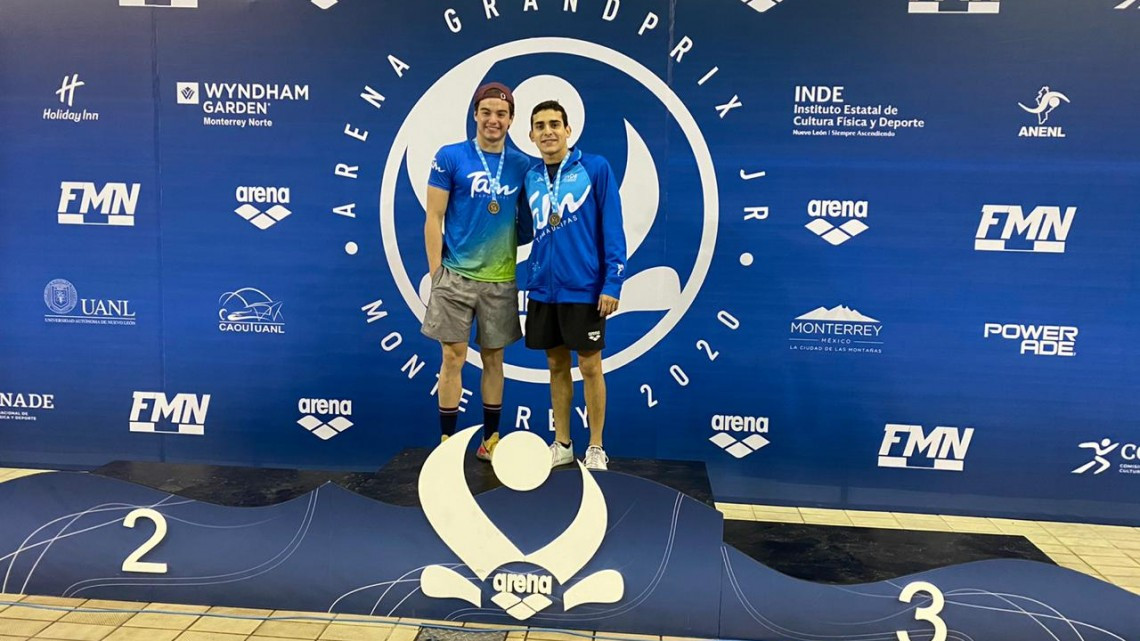 Destacada participación de tamaulipecos en Grand Prix de Natación