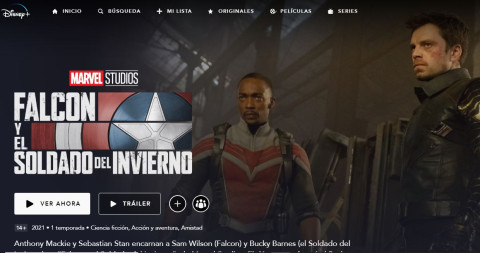 Estrena Disney+ la nueva serie de Marvel "Falcon y el Soldado del Invierno" 