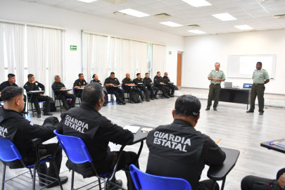 Policía Nacional de Colombia inicia capacitación a personal de la Guardia Estatal 