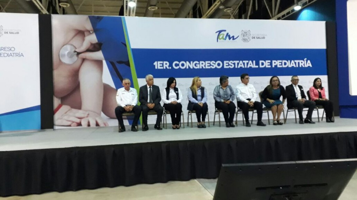 Inauguran Primer Congreso Estatal de Pediatría 