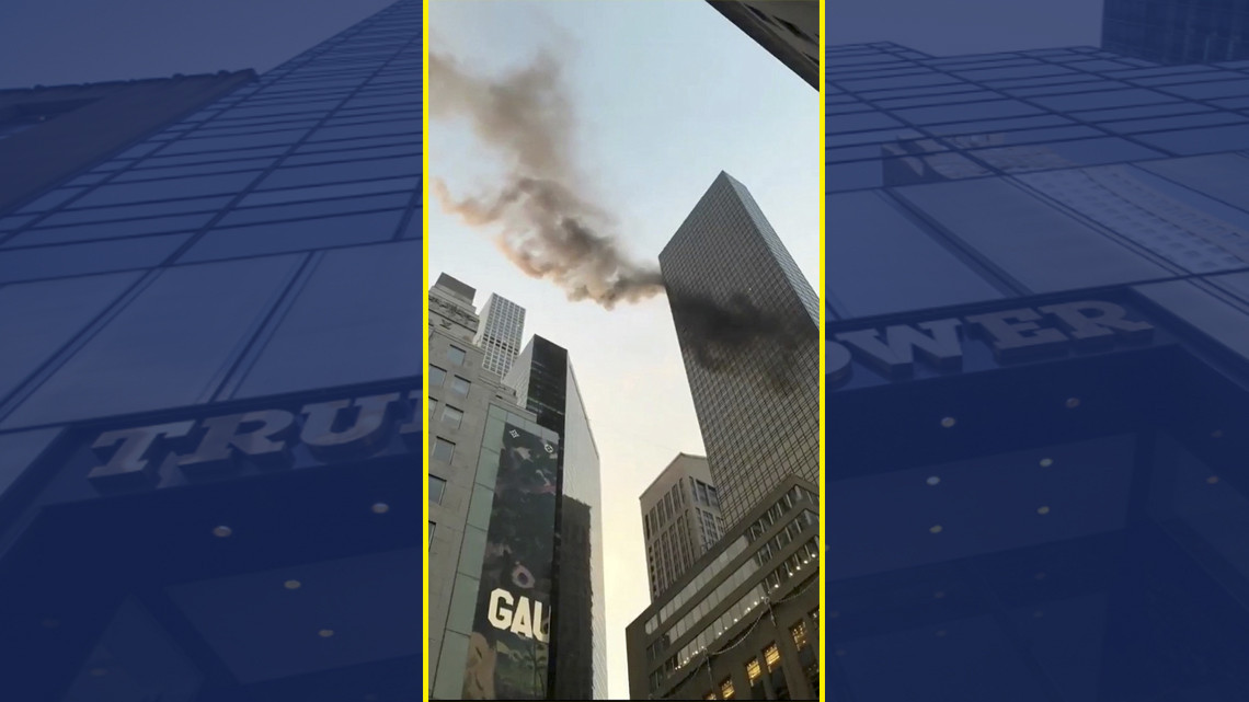 Incendio en la Torre Trump en Nueva York