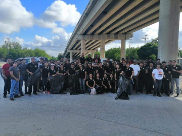 Atienden jóvenes llamado del Gobierno de Reynosa para sanear la ciudad