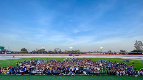 Inaugura Rector Torneo de Fútbol Infantil y Juvenil "Copa UAT 2022"