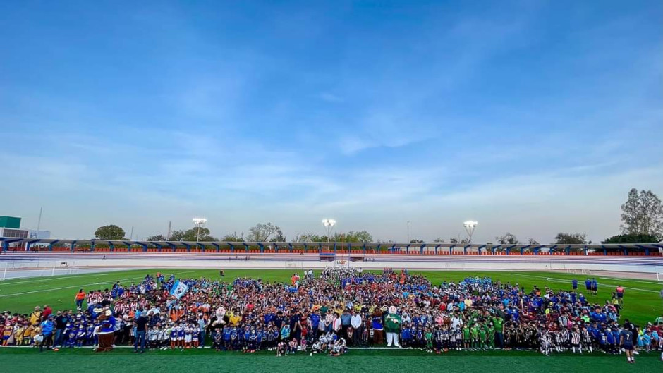 Inaugura Rector Torneo de Fútbol Infantil y Juvenil "Copa UAT 2022"