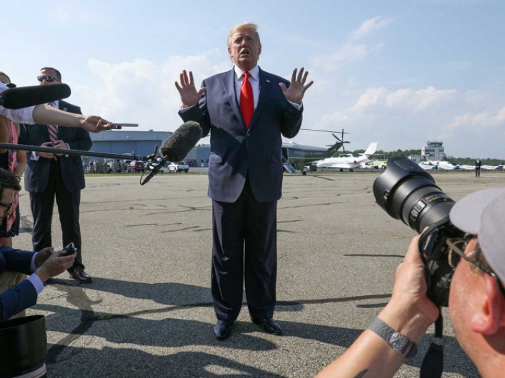 Responde Trump ante crítica de Kim Darroch