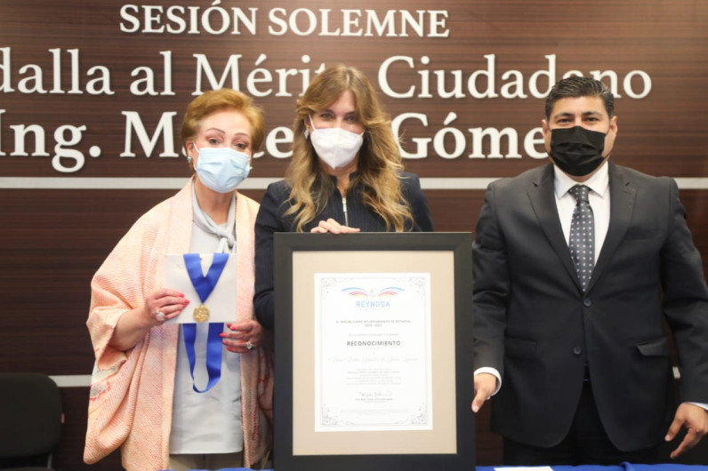 Entrega R. Ayuntamiento Medalla al Mérito 'Ing. Marte R. Gómez' 2021
