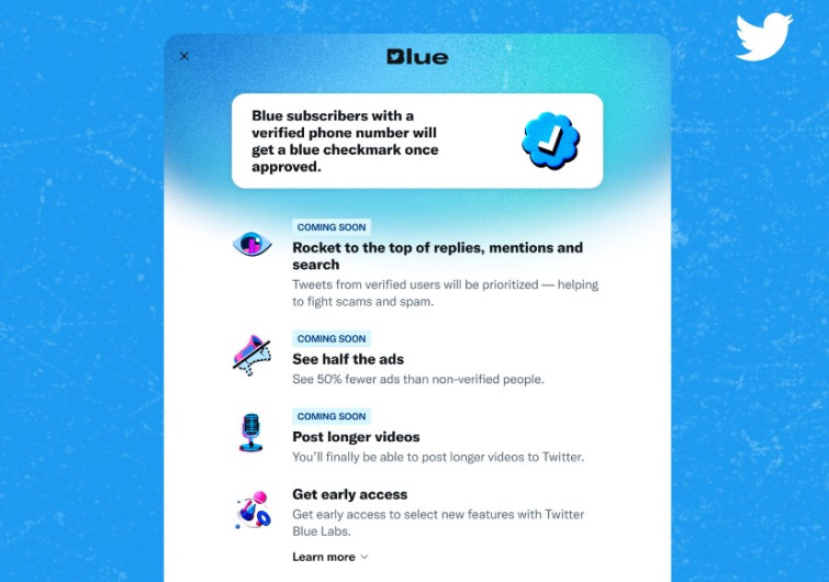 Relanzarán este lunes Twitter Blue, será más caro para usuarios Apple