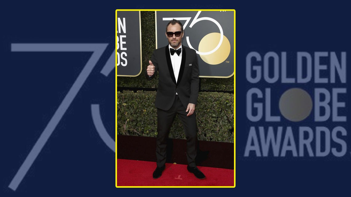 Así lucieron los famosos en los Golden Globe Awards 2018
