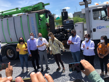 Colaborará municipio con COMAPA para reparar caídos