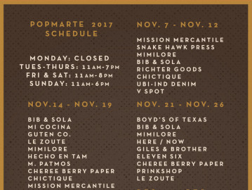 “Hecho en Tam” participa prestigioso festival Popmarte 2017