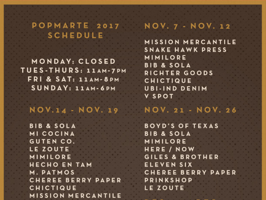 “Hecho en Tam” participa prestigioso festival Popmarte 2017