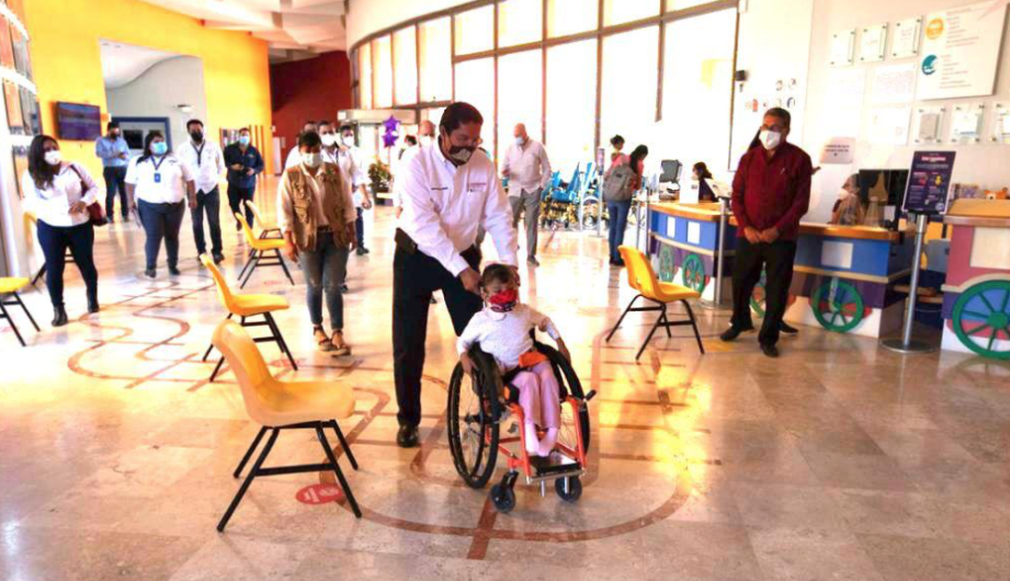 Apoyo a rehabilitación e inclusión de niñas y niños de Tamaulipas: Rodolfo González Valderrama