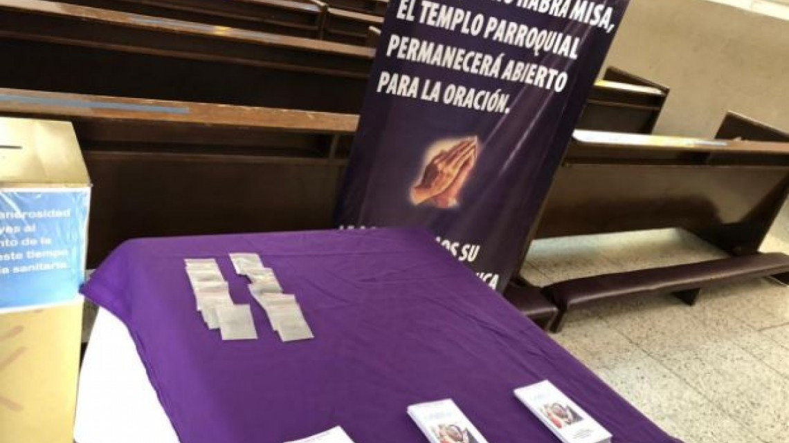 Celebran fieles reynosenses primer miércoles de ceniza en pandemia 