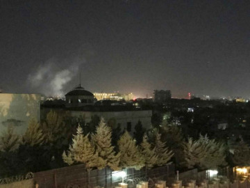 Cohete explota en embajada de EU en Afganistán