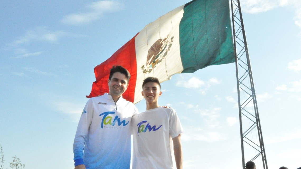 Realizan segunda edición de Carrera "Conquista a la bandera"