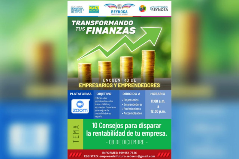 Capacita Municipio a empresarios y emprendedores