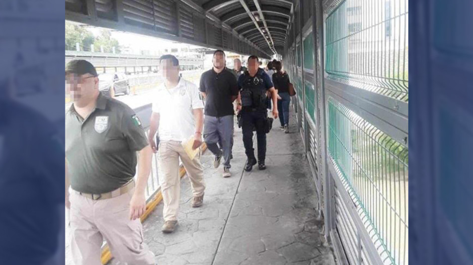 Cae homicida estadounidense en Nuevo Laredo y lo entregan a su país