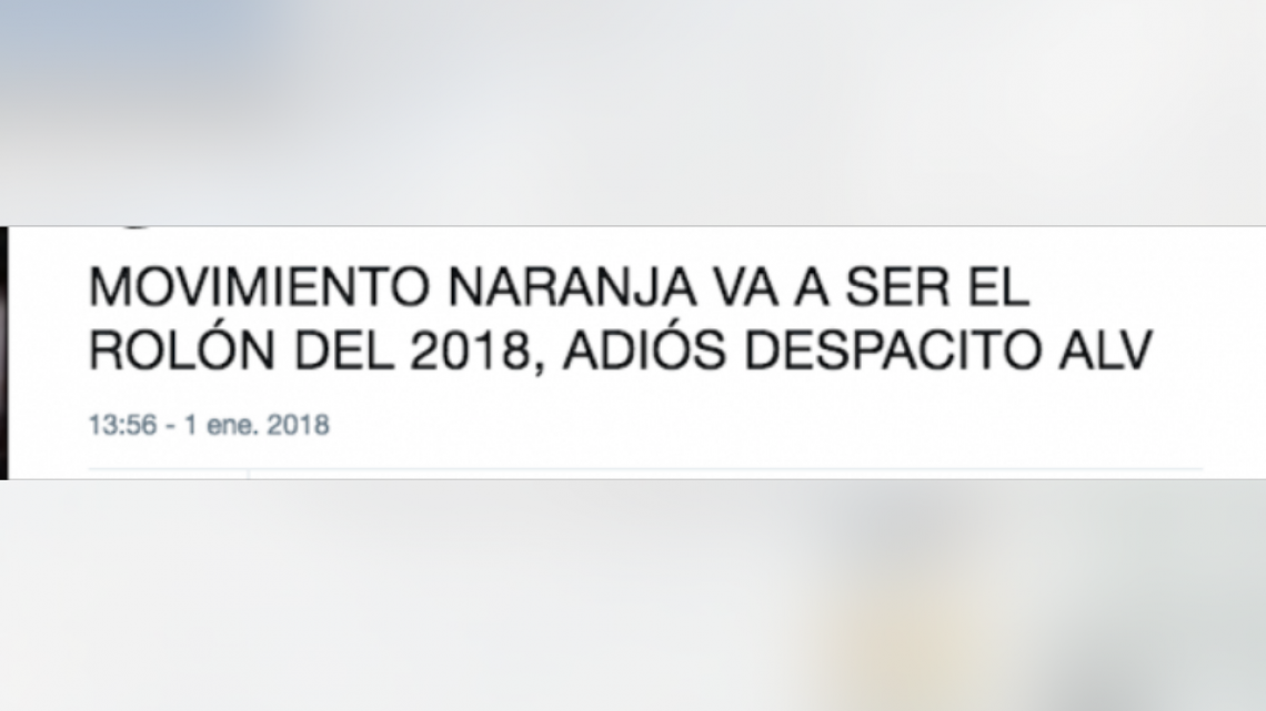 Los memes de la canción “Movimiento Naranja"