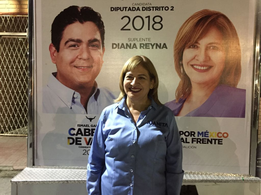 Juana Sánchez va por la Cámara de Diputados