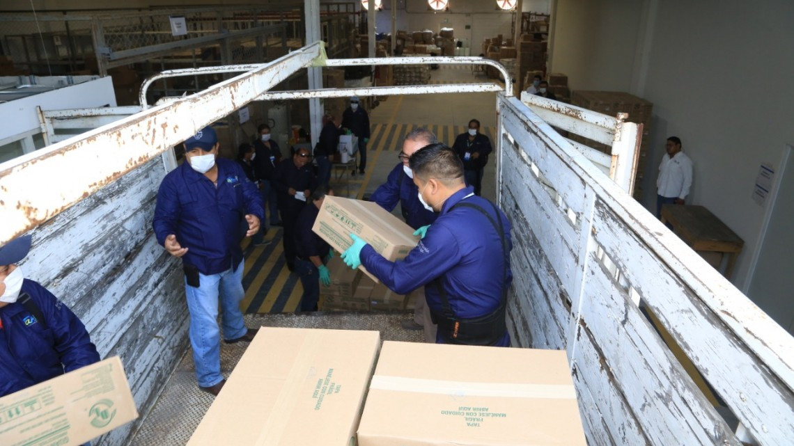Distribuye Gobierno de Tamaulipas insumos para personal de Salud en Tamaulipas
