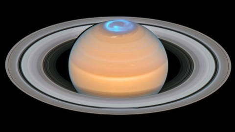¡Espectacular! Nuevas imágenes de auroras de Saturno