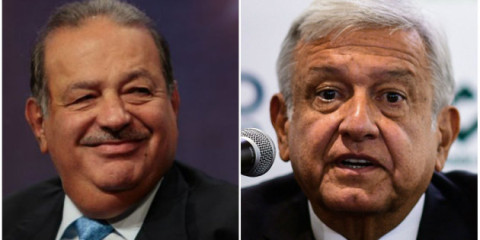 López Obrador recibe carta de Carlos Slim