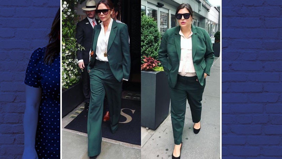 Ella es Katie Sturino, la instagramer curvy que copia los looks de las famosas