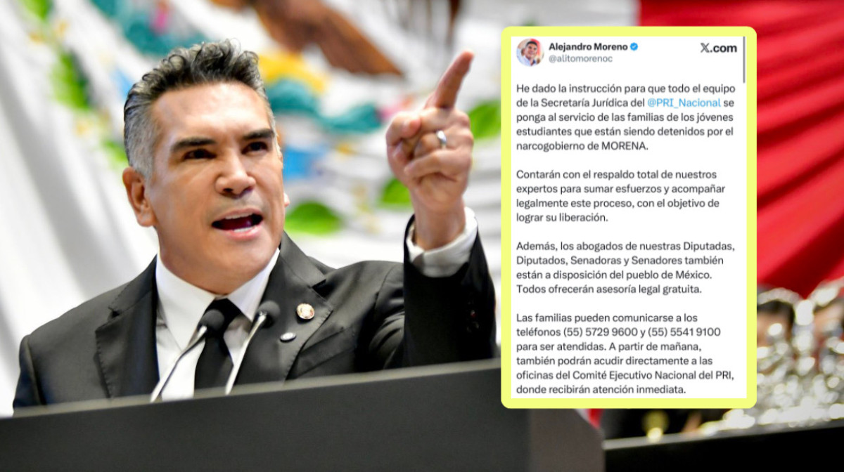 PRI ofrece apoyo legal tras detenciones en la marcha de la Generación Z