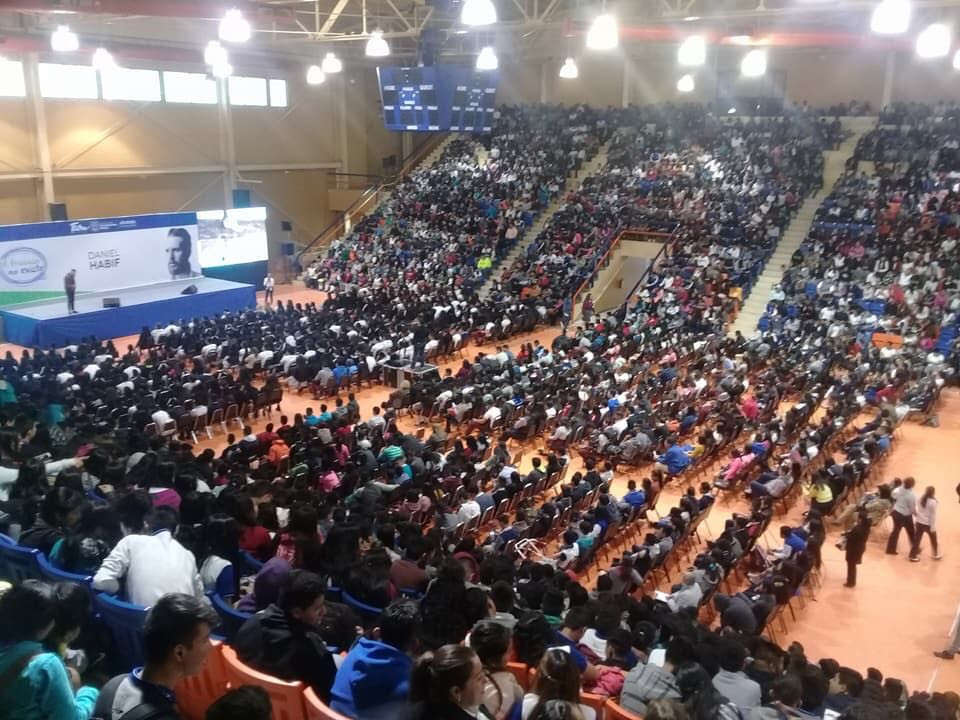 Motiva Daniel Habif a más de 5 mil jóvenes en Matamoros