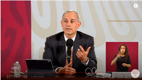 México suma 443 mil casos confirmados de COVID-19 