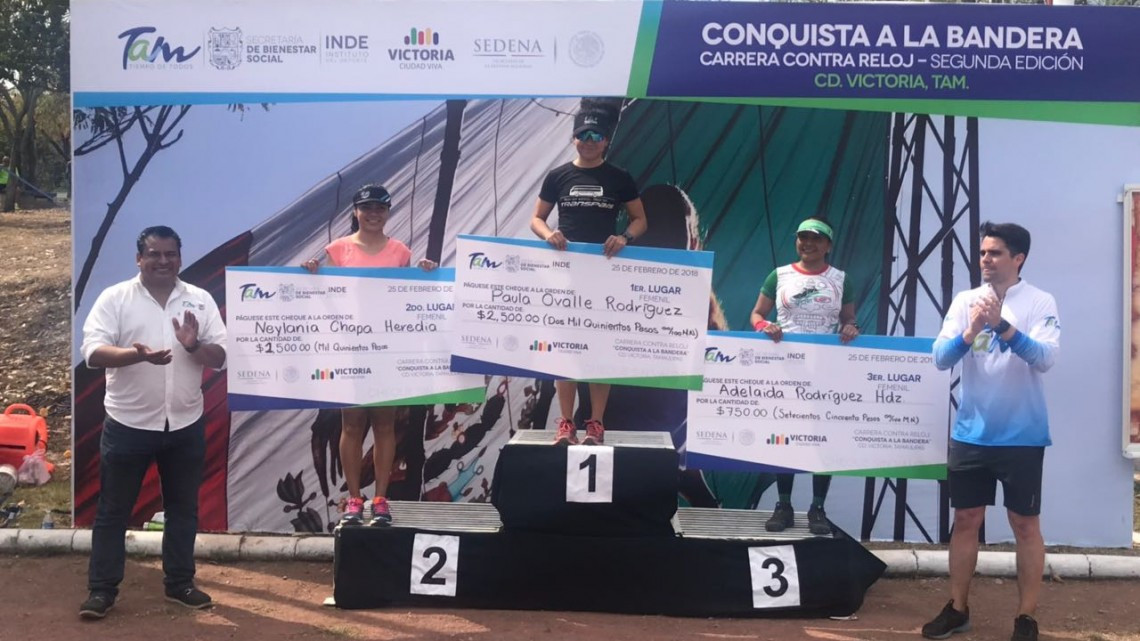 Realizan segunda edición de Carrera "Conquista a la bandera"