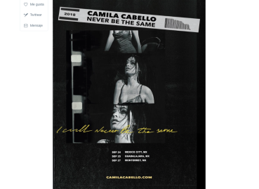 Camila Cabello anuncia su regreso a México