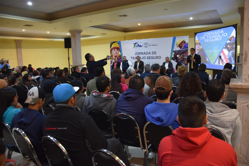 Promueven en Tamaulipas, Trabajo Seguro, Saludable y Digno