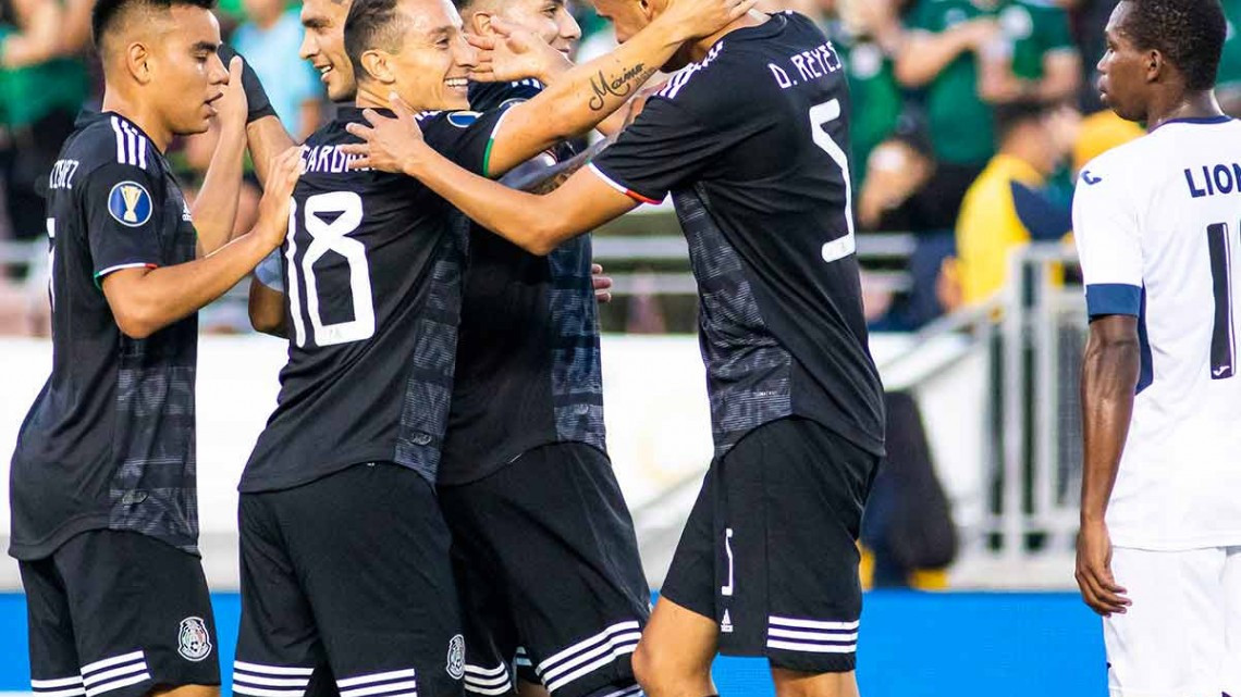 Impresionante debut de México ante Cuba en Copa Oro