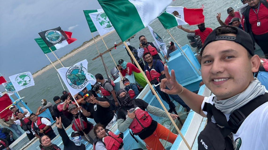 Protestan en Matamoros contra lanzamientos de SpaceX que dejan desechos en Playa Bagdad