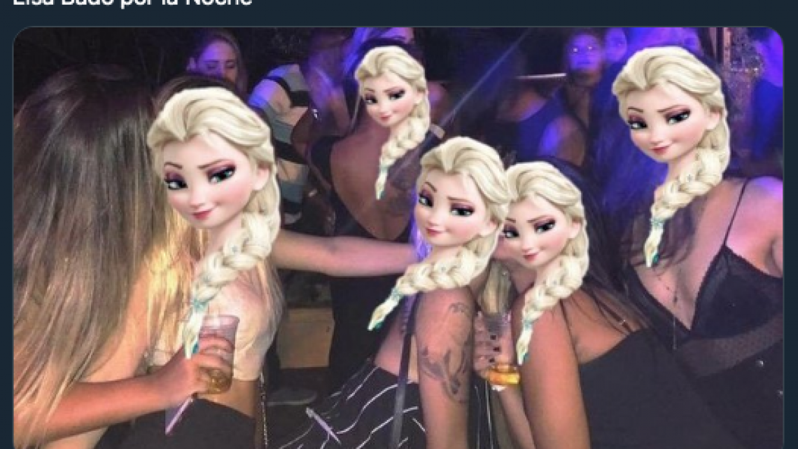 Elsa de Frozen se convierte en el primer meme del año
