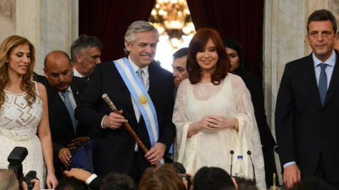 Alberto Fernández asume la presidencia de Argentina