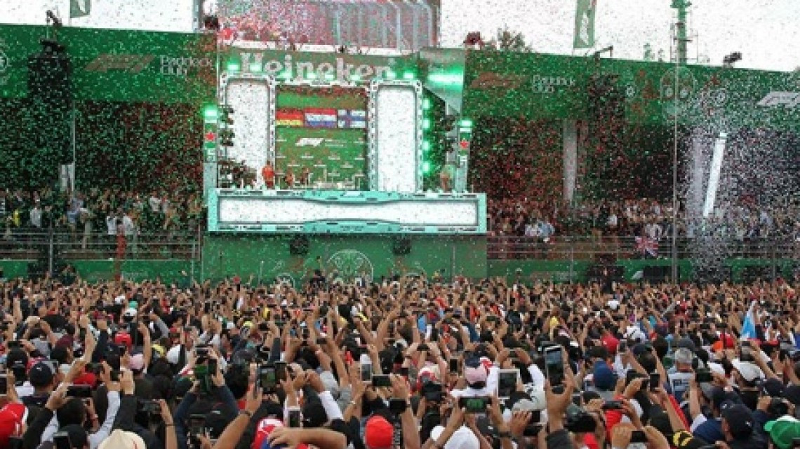 ¡Seguimos conquistando! GP de México el mejor de la temporada de F1