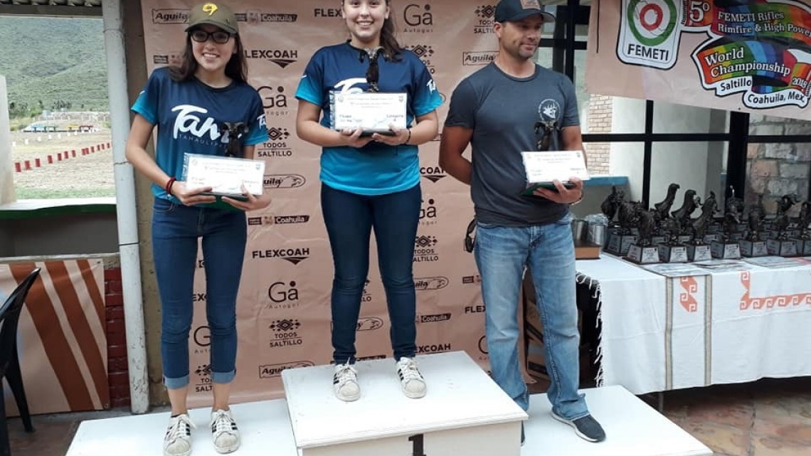 Destacan tamaulipecos en mundial de tiro a siluetas.