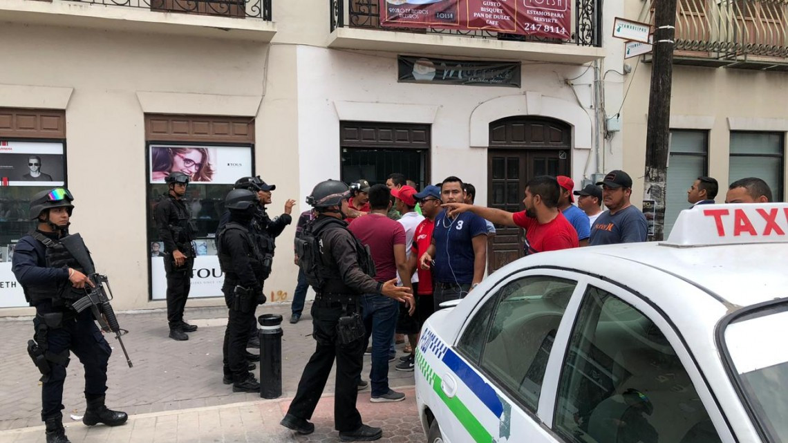 Operativo contra taxis desata jornada violenta en Matamoros