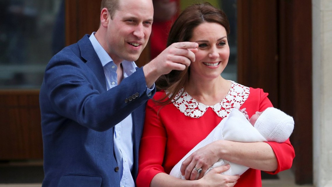 Las primeras fotos del Príncipe Louis