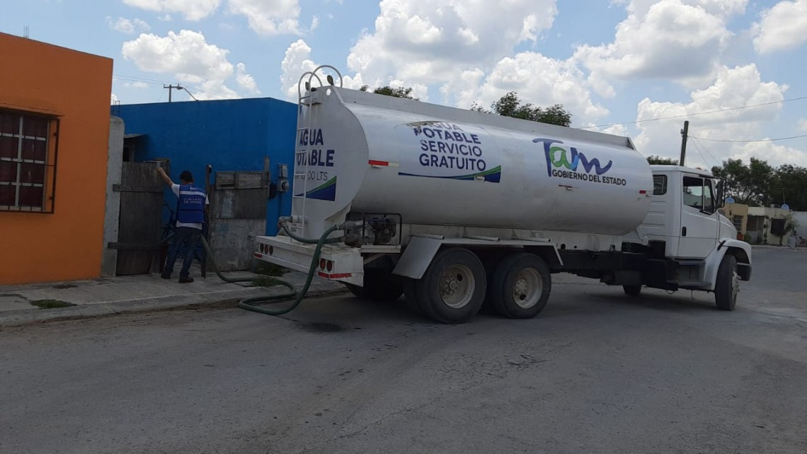 Gobierno de Tamaulipas refuerza ayuda humanitaria en colonias de Reynosa para apoyar a damnificados