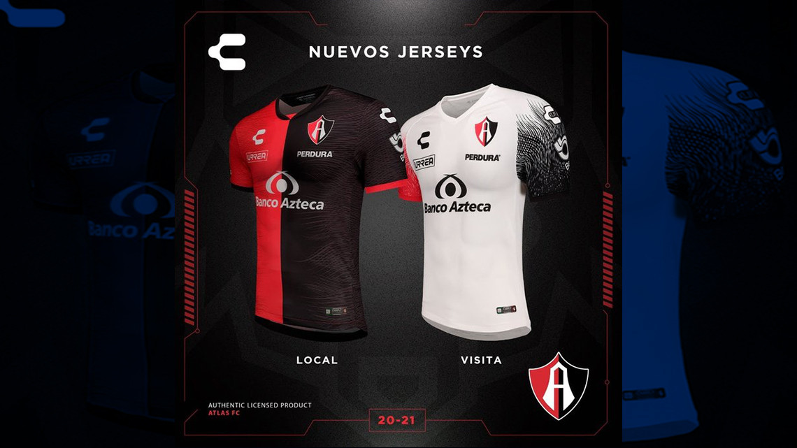 Atlas presenta sus nuevas playeras para la temporada 2020-21