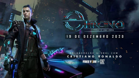 CR7 se une a ‘Free Fire’ para la Operación Chrono