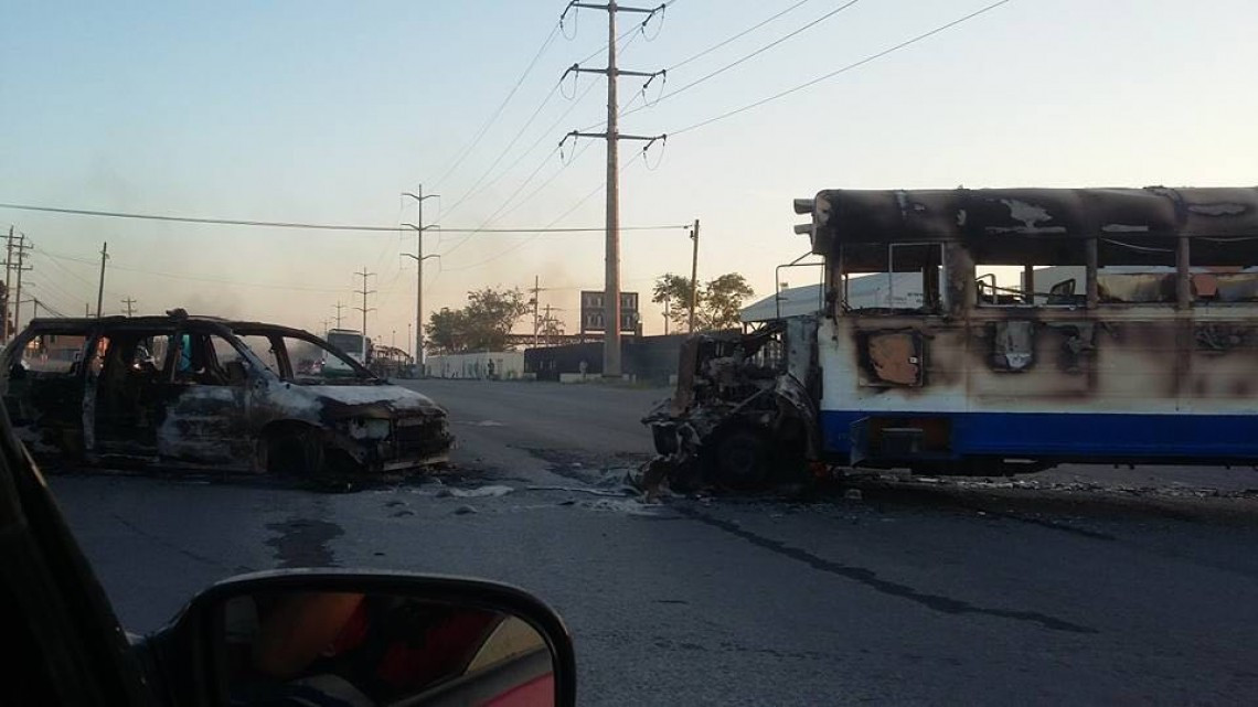 Enfrentamientos y bloqueos cimbran Reynosa
