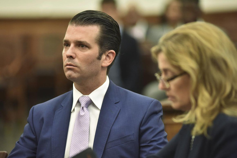 Donald Trump Jr. será interrogado en el Senado de EU