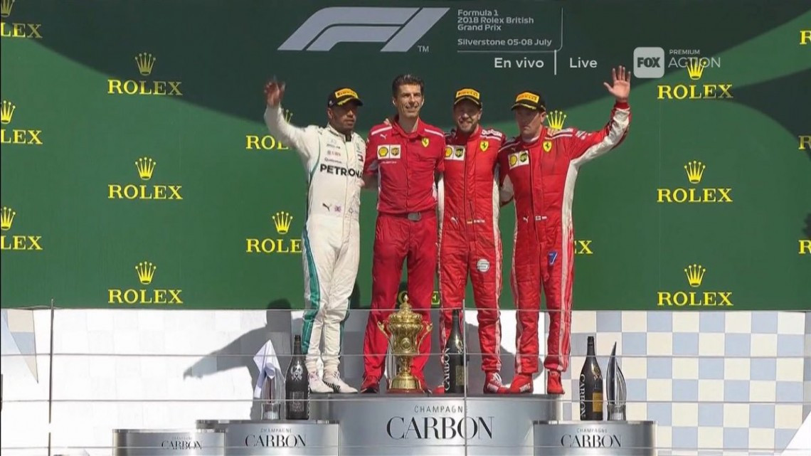 Vettel se lleva el GP de Gran Bretaña
