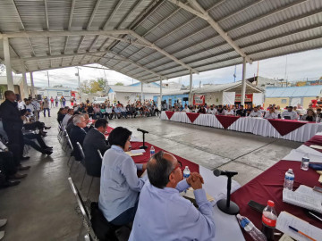 Autoridades de México y EU se reúnen para tratar necesidades de migrantes 