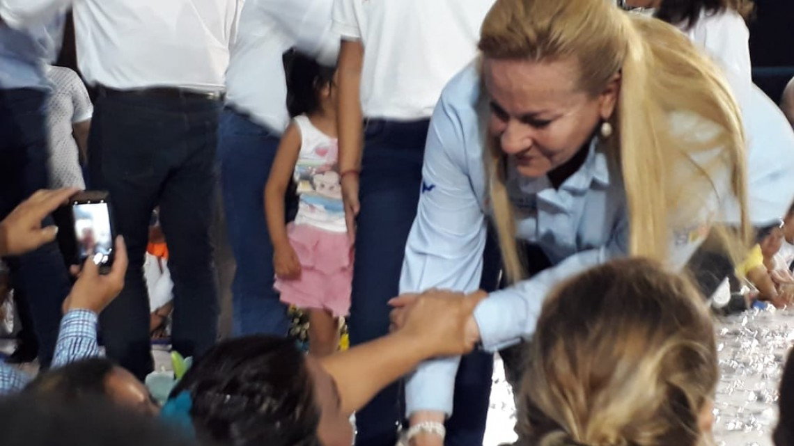Alma Laura Amparán, respaldada por cientos de Altamirenses en su cierre de campaña